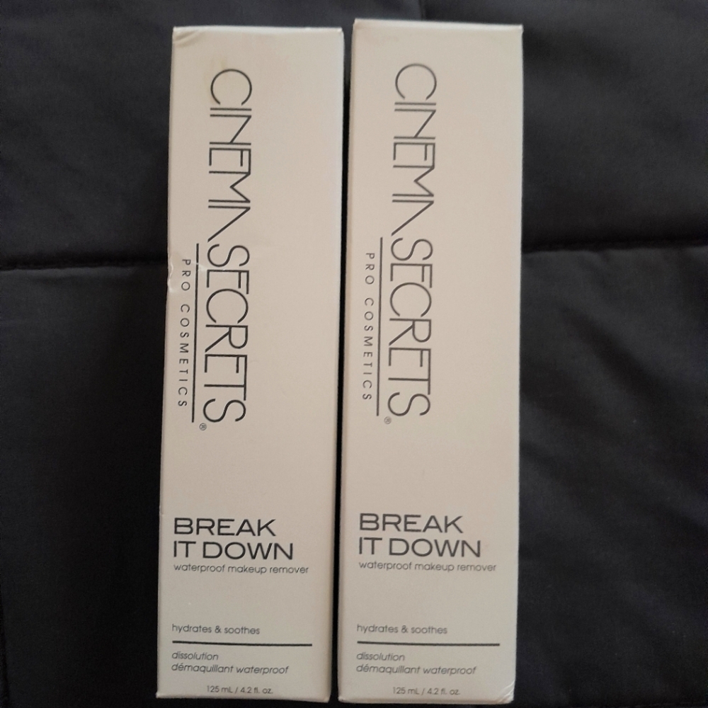 Cinema Secrets Break It Down Waterproof Makeup Remover 2-4.2 oz